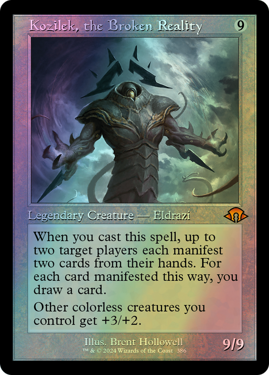 Kozilek, the Broken Reality (MH3) #386 [EN/F]