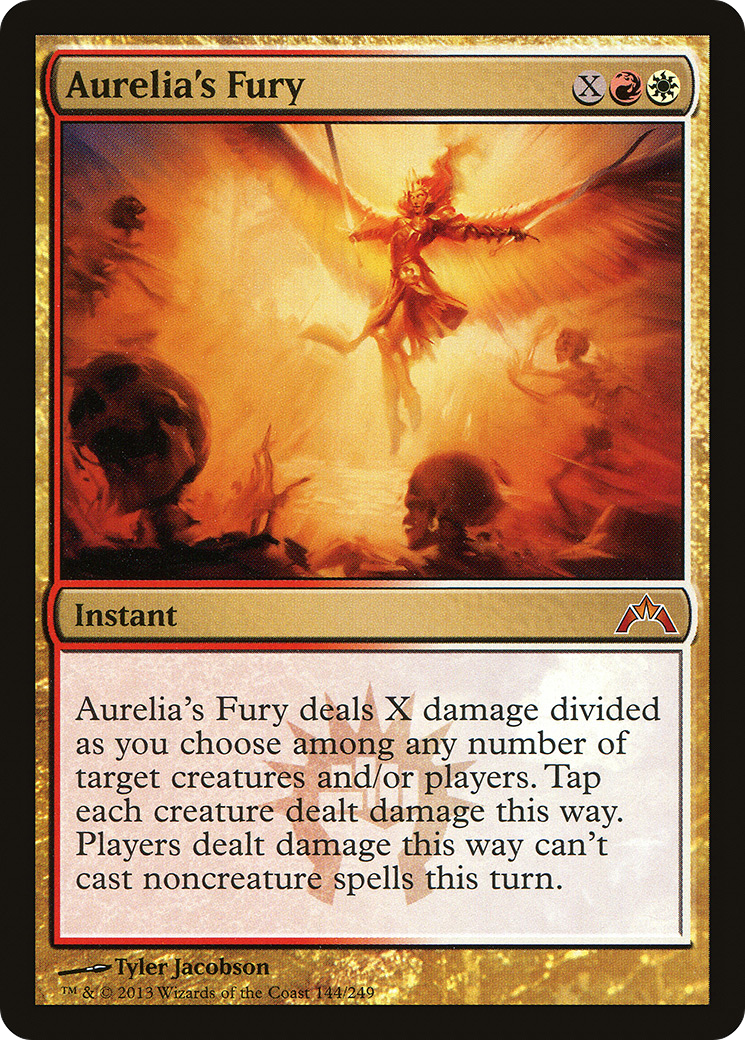 Aurelia's Fury (GTC) #144 [EN/N] s/o