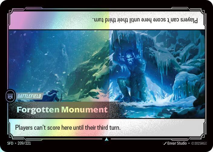 Forgotten Monument (SFD) #209 [EN/F] s/o