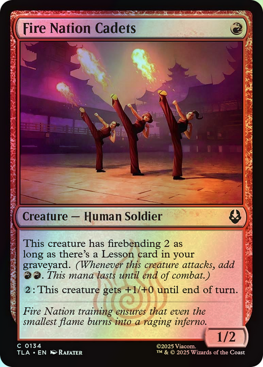 Fire Nation Cadets (TLA) #134 [EN/F] s/o