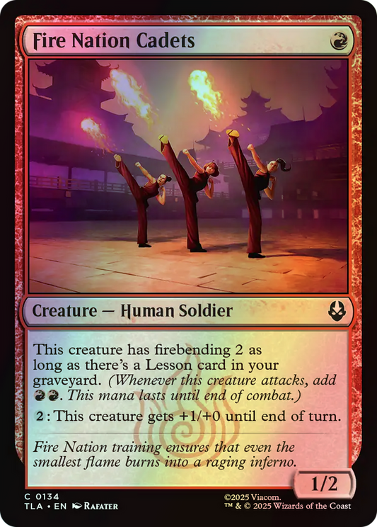 Fire Nation Cadets (TLA) #134 [EN/F] s/o