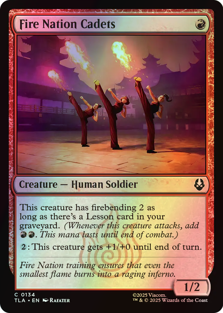 Fire Nation Cadets (TLA) #134 [EN/F] s/o