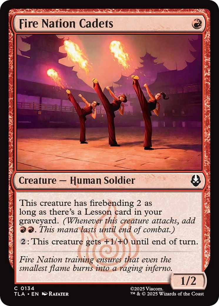 Fire Nation Cadets (TLA) #134 [EN/N]