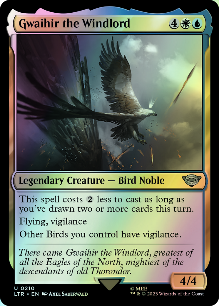 Gwaihir the Windlord (LTR) #210 [EN/F] s/o