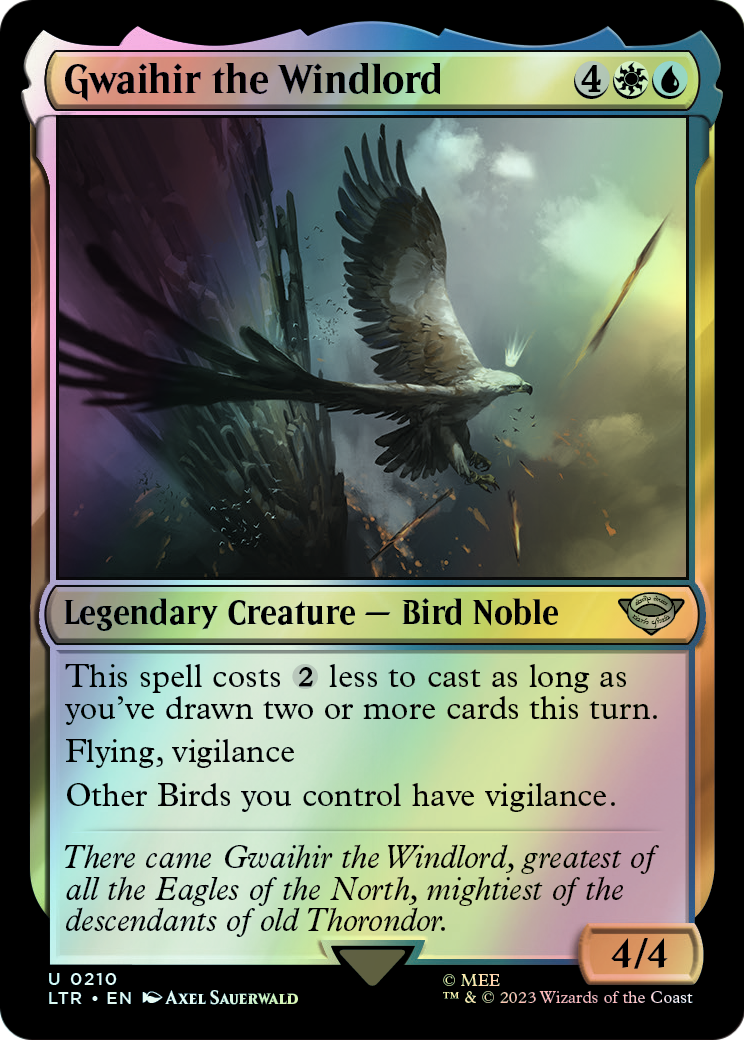 Gwaihir the Windlord (LTR) #210 [EN/F] s/o