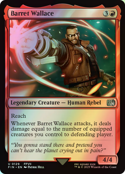 Barret Wallace (FIN) #129 [EN/F] s/o