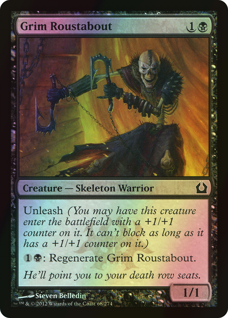 Grim Roustabout (RTR) #68 [EN/F]