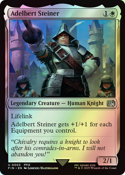 Adelbert Steiner (FIN) #3 [EN/F] s/o