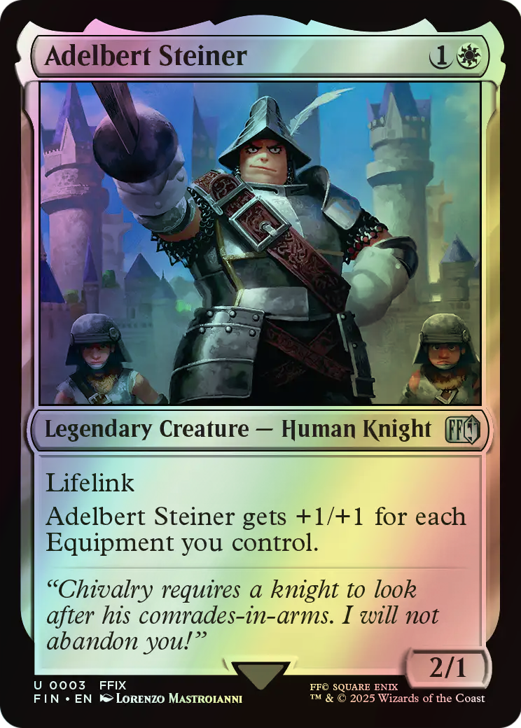 Adelbert Steiner (FIN) #3 [EN/F] s/o