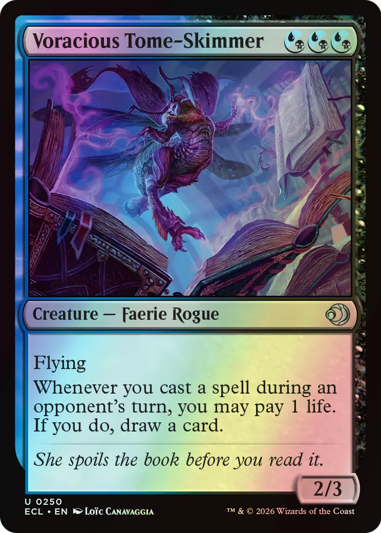 Voracious Tome-Skimmer (ECL) #250 [EN/F]