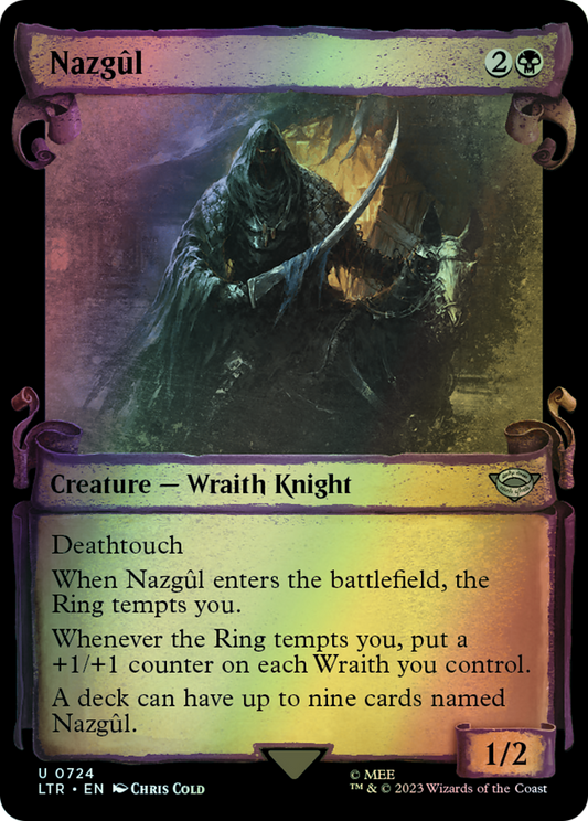 Nazgûl - Silver Foil (LTR) #724 [EN/F] s/o