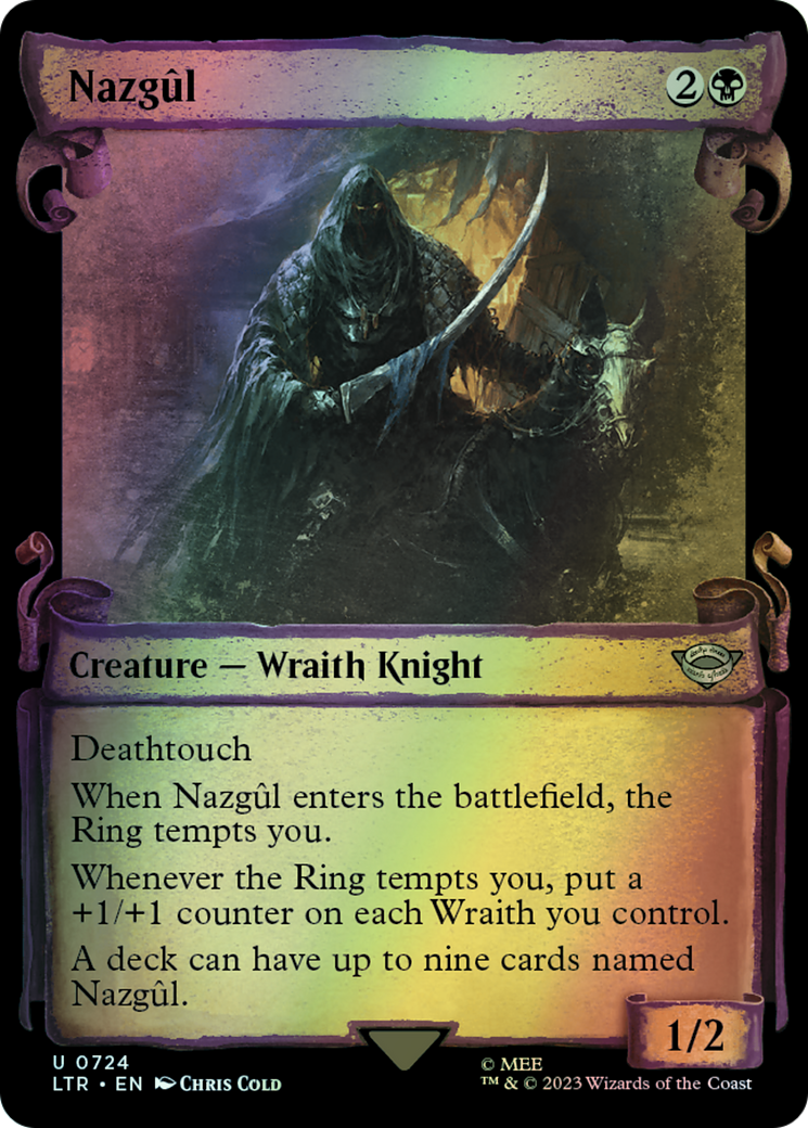 Nazgûl - Silver Foil (LTR) #724 [EN/F] s/o
