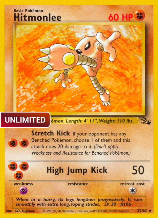 Hitmonlee (22) (FO) #22 [EN/U] s/o