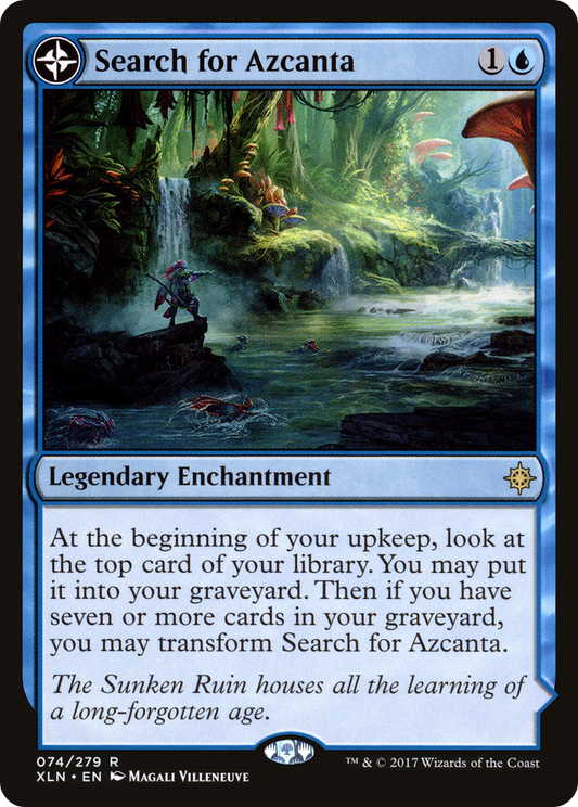 Search for Azcanta // Azcanta, the Sunken Ruin (XLN) #74 [EN/N]