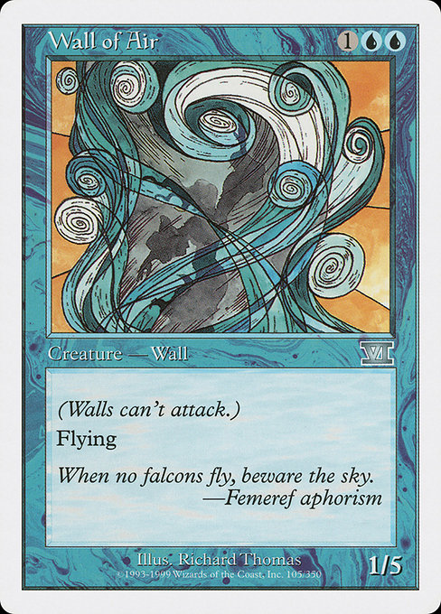 Wall of Air (6ED) #105 [EN/N]