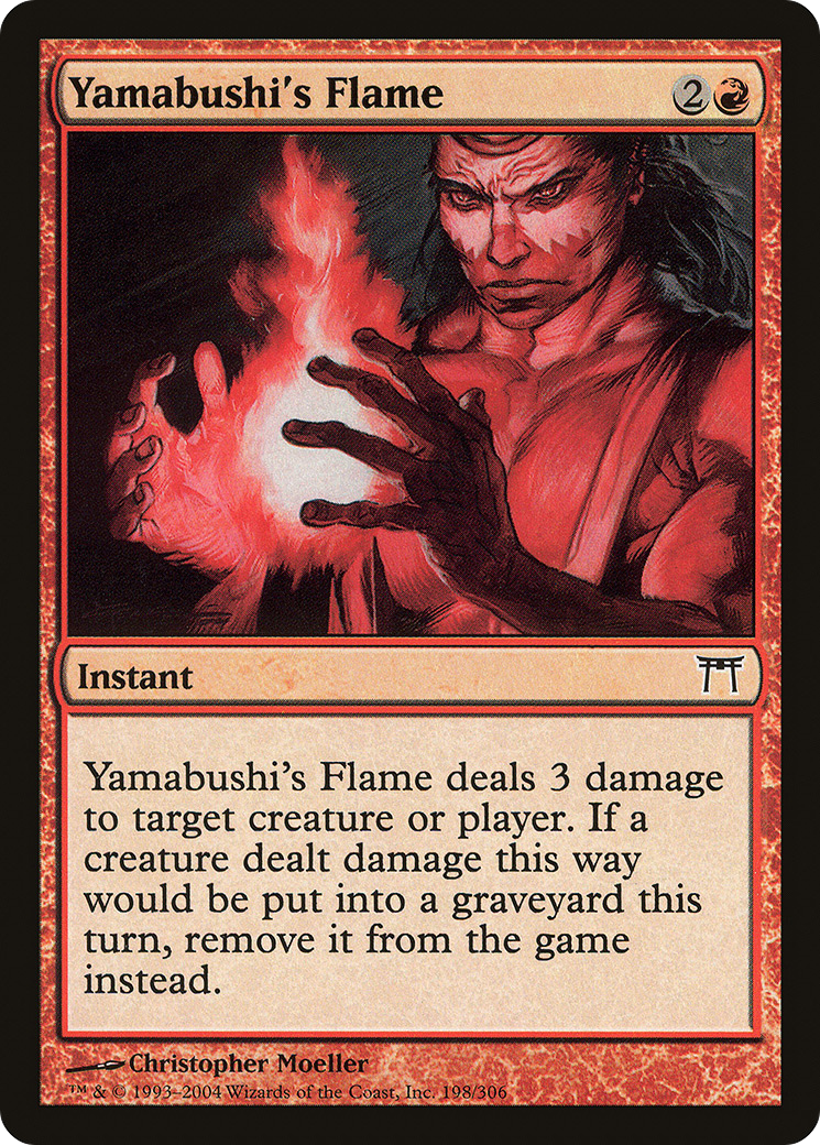 Yamabushi's Flame (CHK) #198 [EN/N]