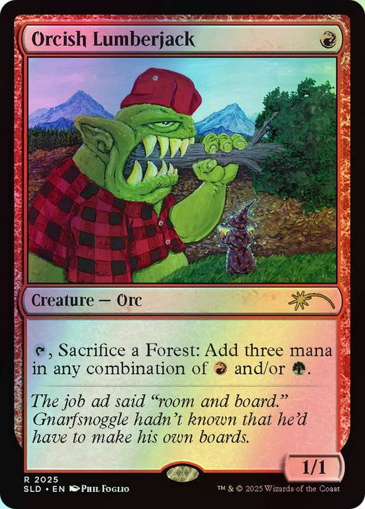 Orcish Lumberjack (SLD) #2025 [EN/F]