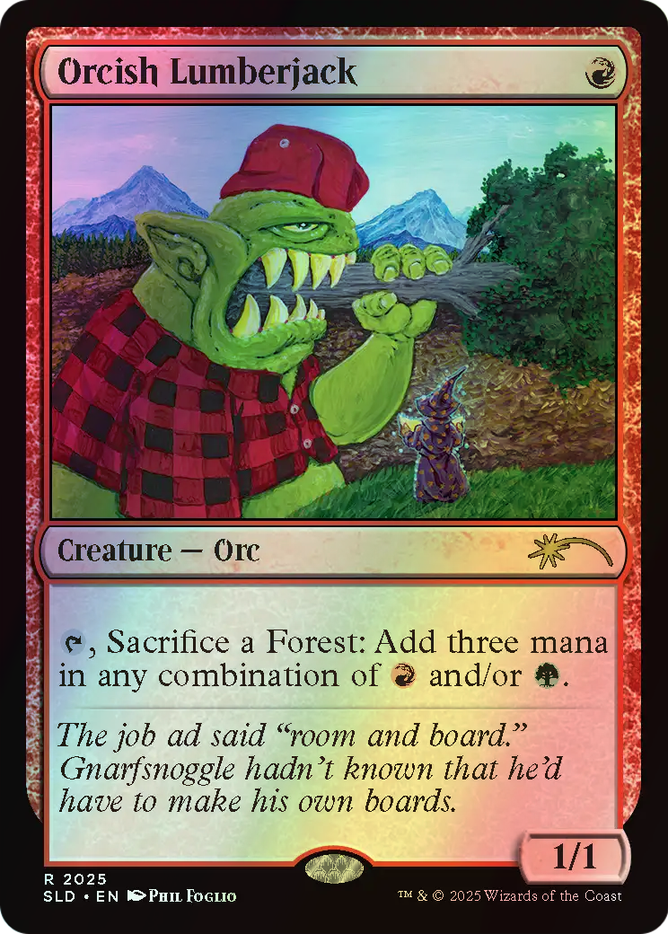 Orcish Lumberjack (SLD) #2025 [EN/F]