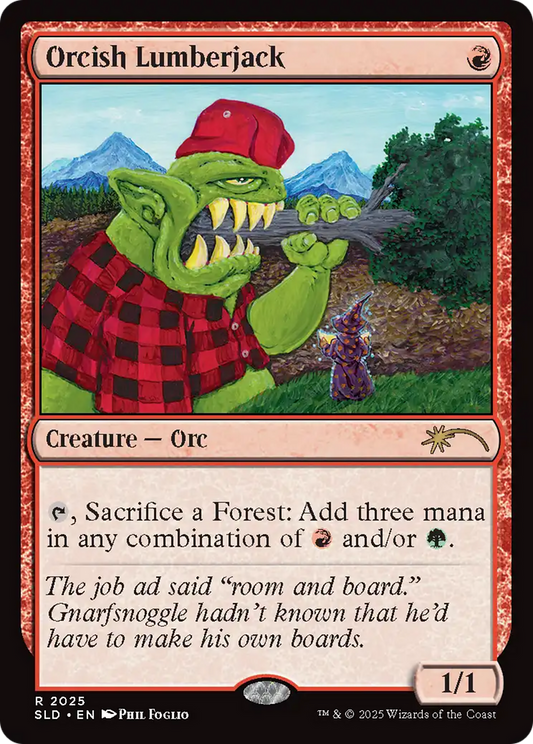 Orcish Lumberjack (SLD) #2025 [EN/N]