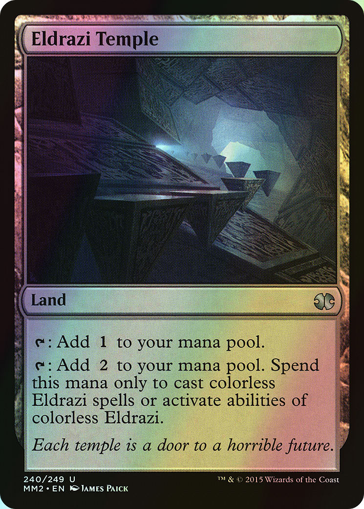 Eldrazi Temple (MM2) #240 [EN/F]
