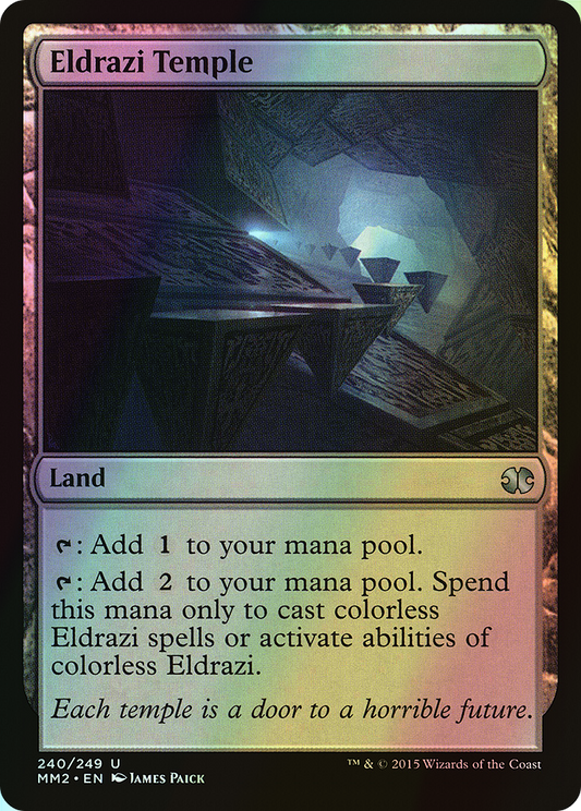 Eldrazi Temple (MM2) #240 [EN/F]