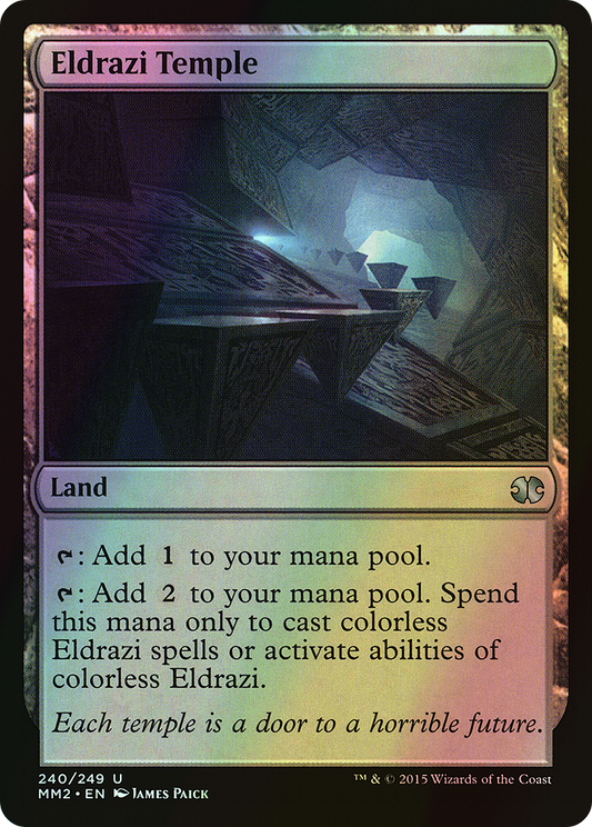 Eldrazi Temple (MM2) #240 [EN/F]