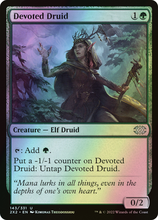 Devoted Druid (2X2) #143 [EN/F] s/o