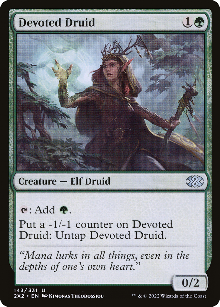 Devoted Druid (2X2) #143 [EN/N]