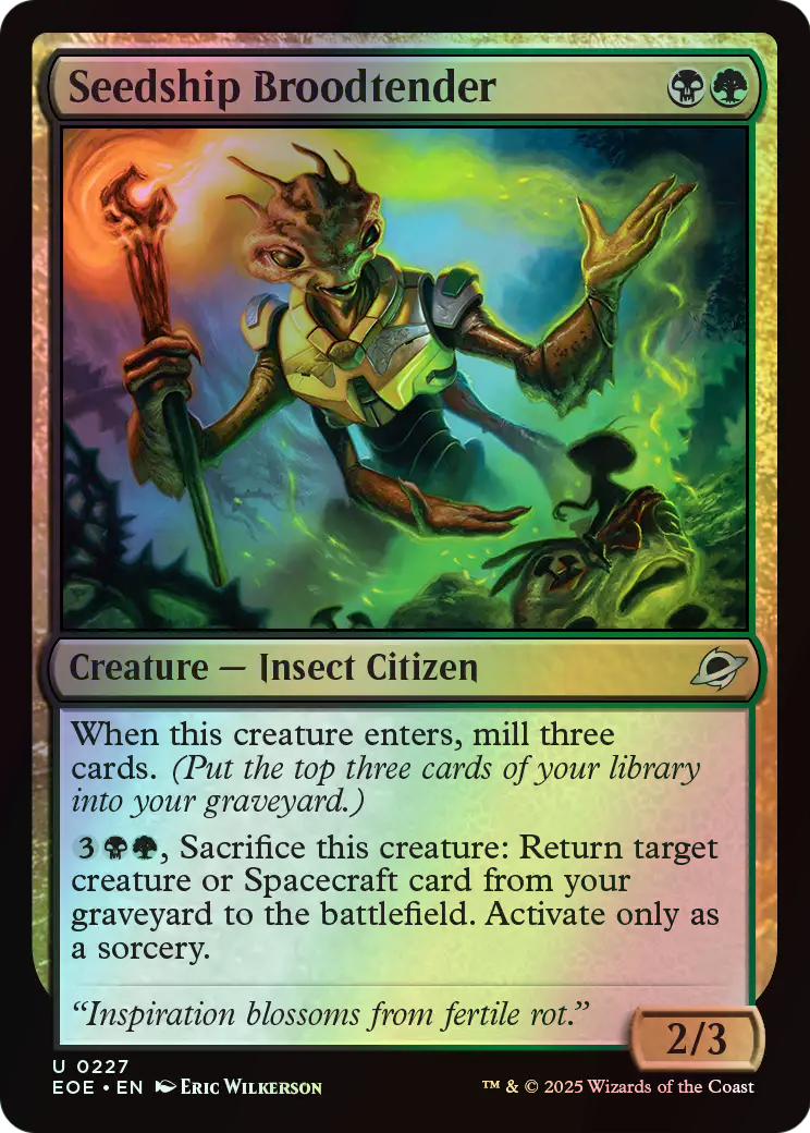 Seedship Broodtender (EOE) #227 [EN/F]