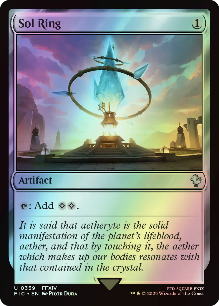 Sol Ring - Surge Foil (FIC) #359 [EN/F] s/o