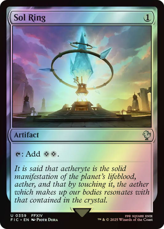 Sol Ring - Surge Foil (FIC) #359 [EN/F] s/o