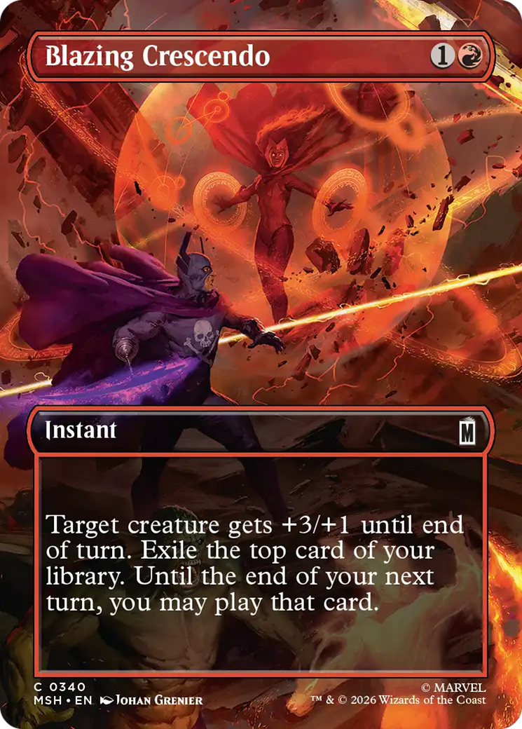 Blazing Crescendo (MSH) #340 [EN/N]