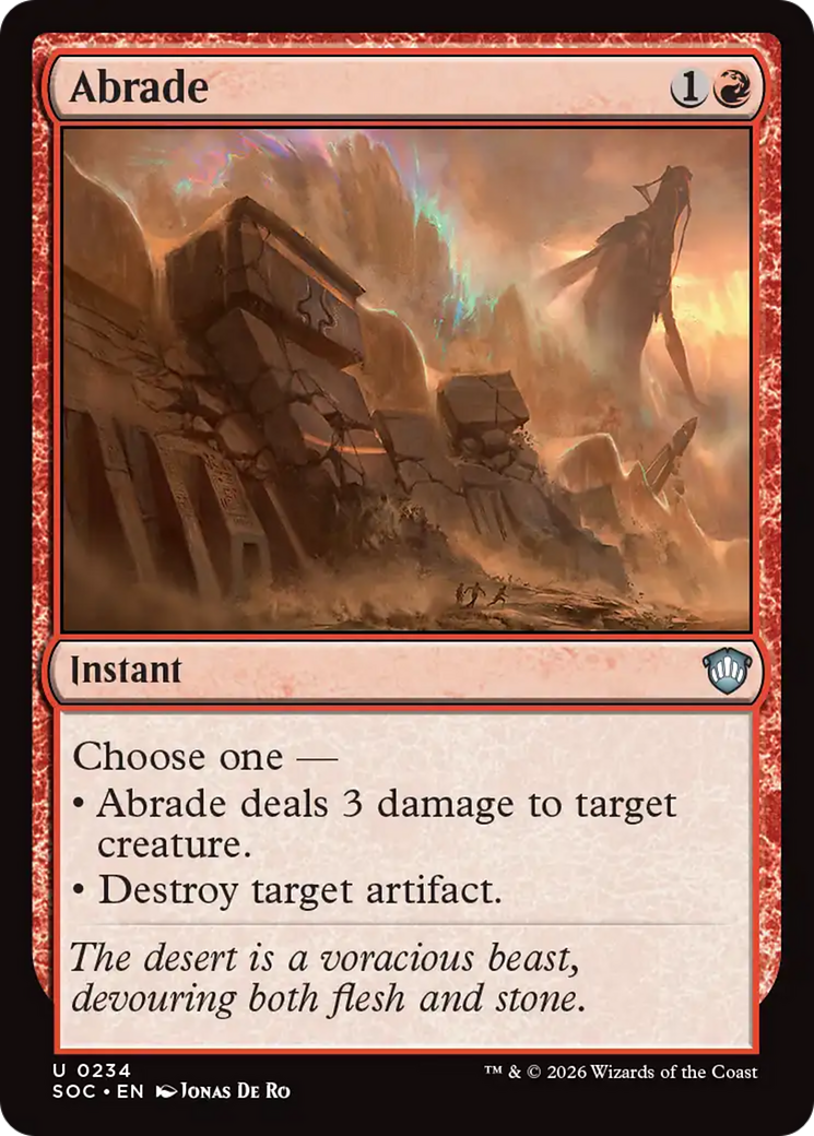 Abrade (SOC) #234 [EN/N]