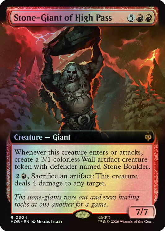 Stone-Giant of High Pass (HOB) #304 [EN/F]