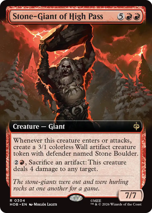 Stone-Giant of High Pass (HOB) #304 [EN/N]
