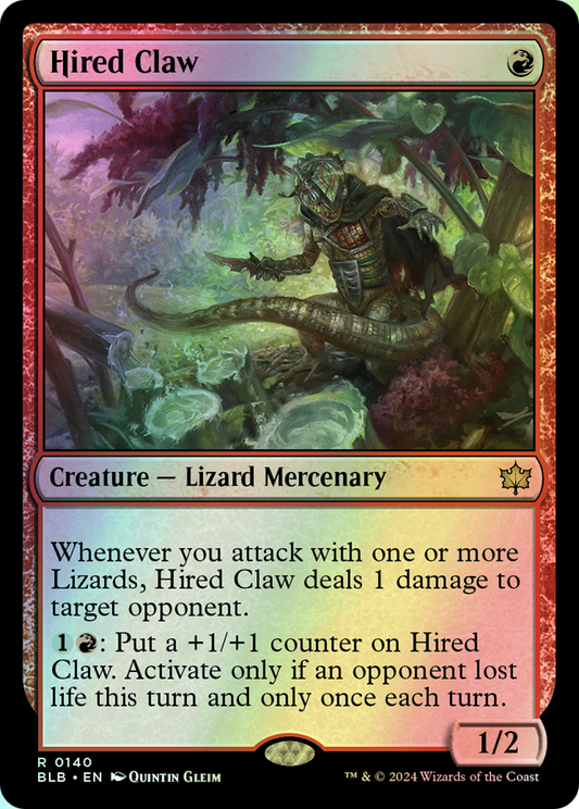 Hired Claw (BLB) #140 [EN/F]