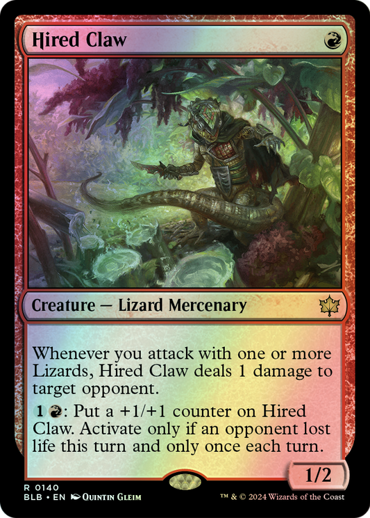 Hired Claw (BLB) #140 [EN/F]