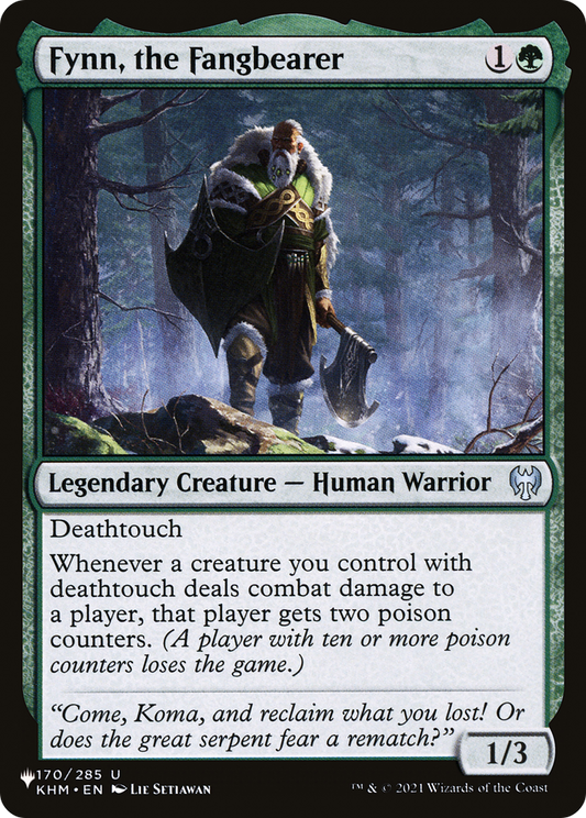 Fynn, the Fangbearer (PLST) #KHM-170 [EN/N]