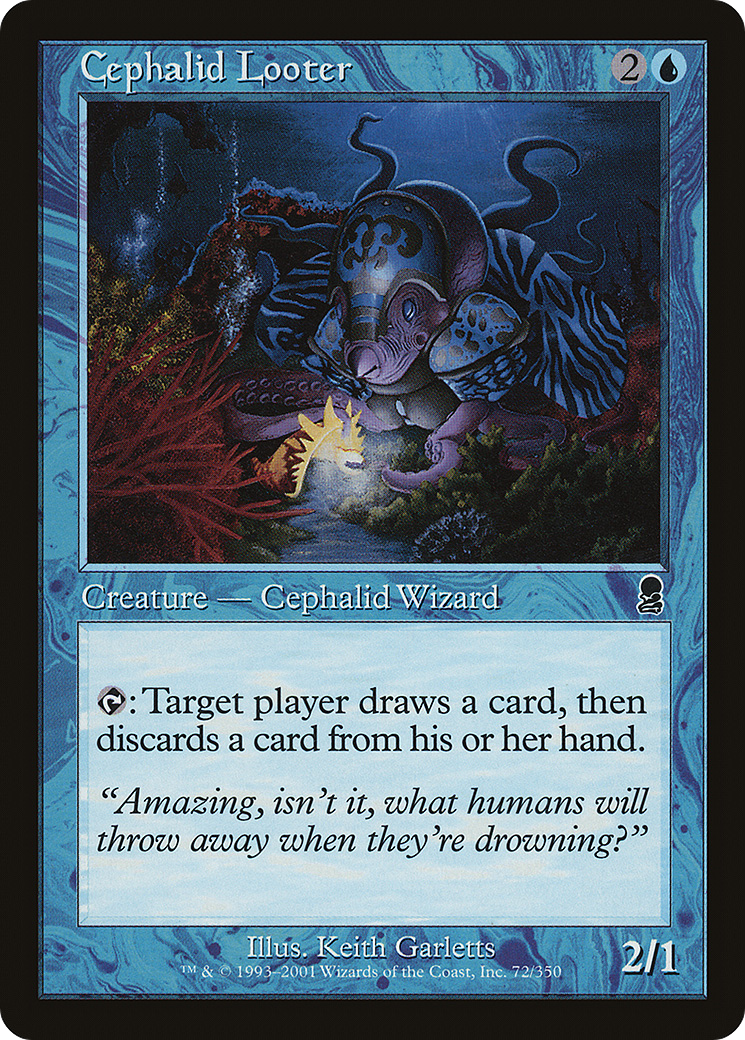 Cephalid Looter (ODY) #72† [EN/N]