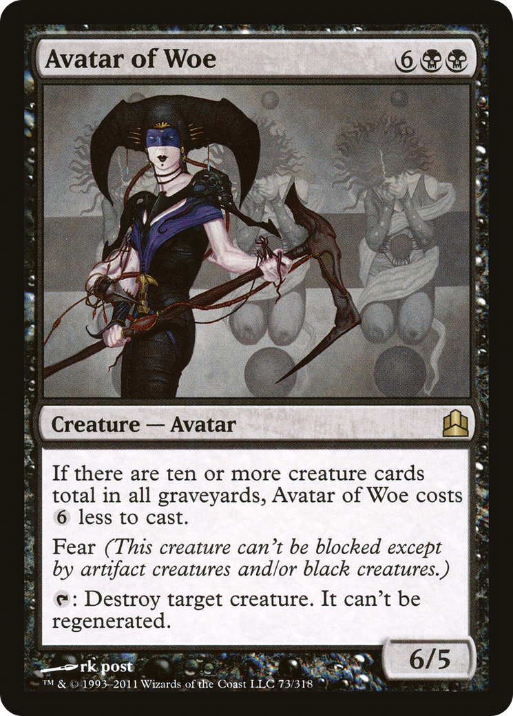 Avatar of Woe (CMD) #73 [EN/N] s/o