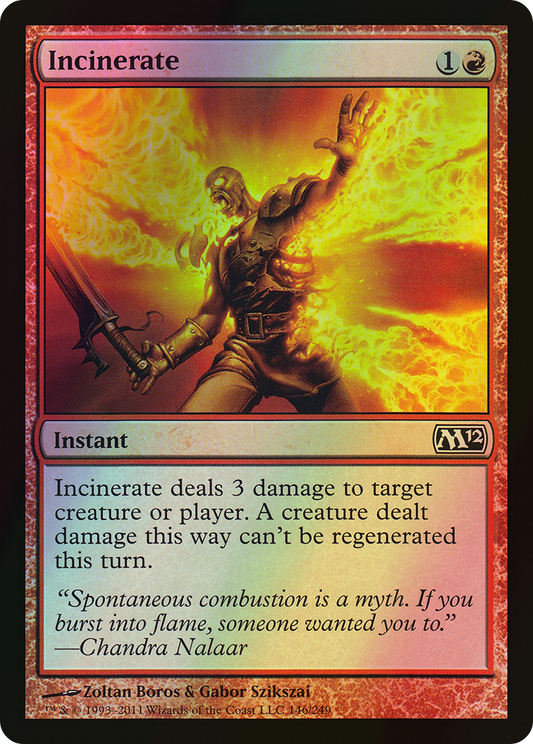 Incinerate (M12) #146 [EN/F]