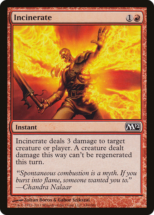 Incinerate (M12) #146 [EN/N]