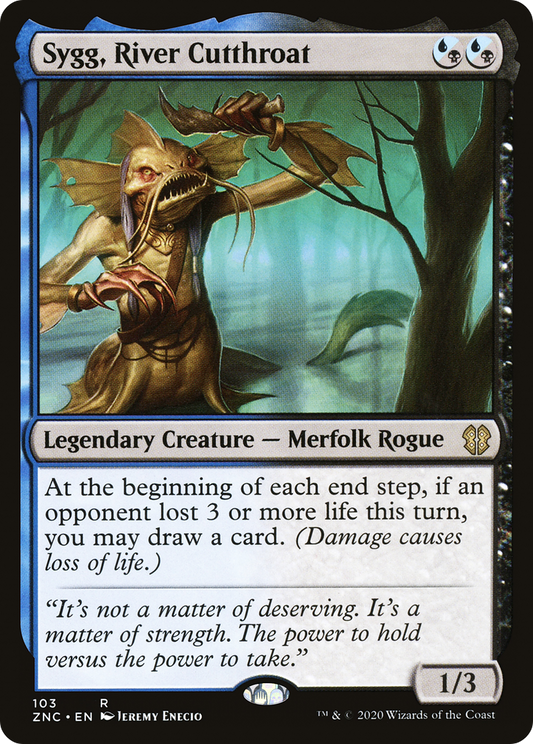 Sygg, River Cutthroat (ZNC) #103 [EN/N] s/o