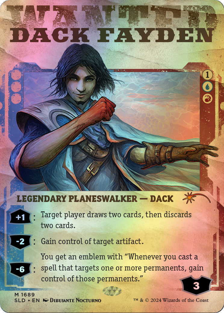 Dack Fayden - Rainbow Foil (SLD) #1689 [EN/F]