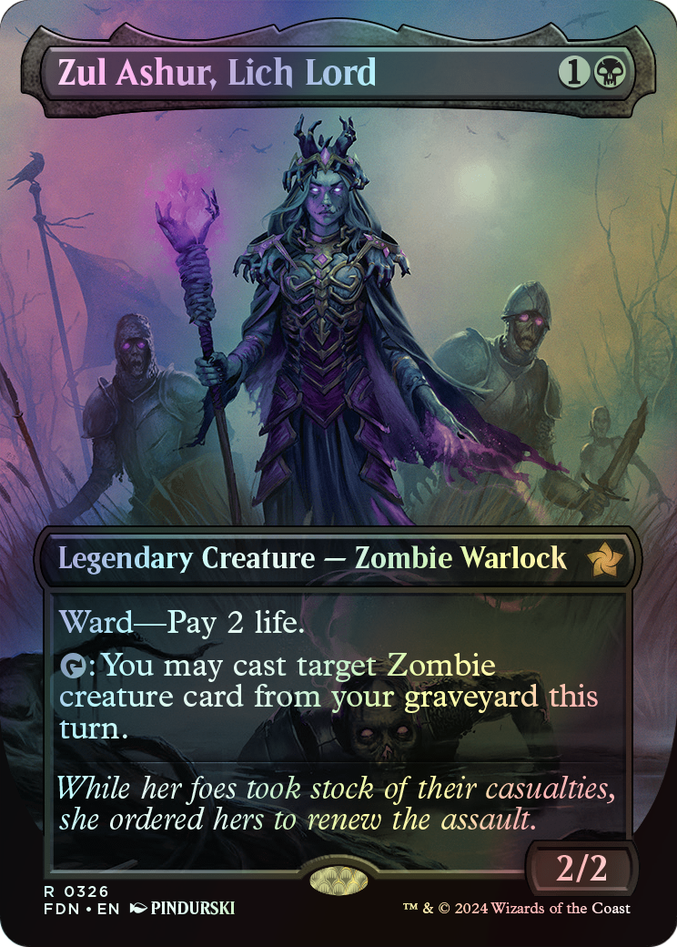 Zul Ashur, Lich Lord (FDN) #326 [EN/F] s/o