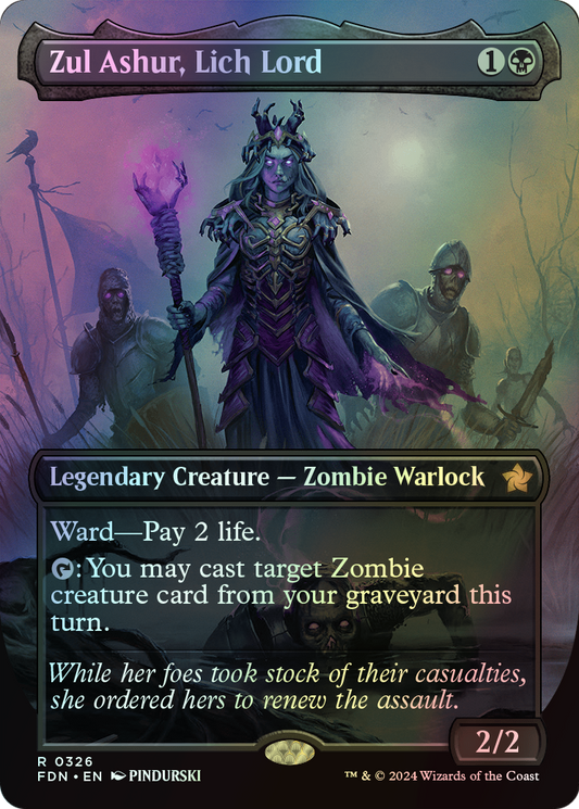Zul Ashur, Lich Lord (FDN) #326 [EN/F] s/o