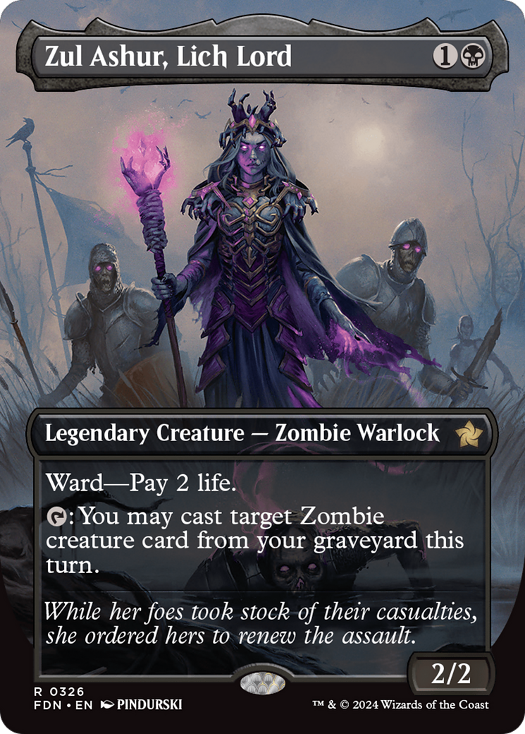 Zul Ashur, Lich Lord (FDN) #326 [EN/N] s/o