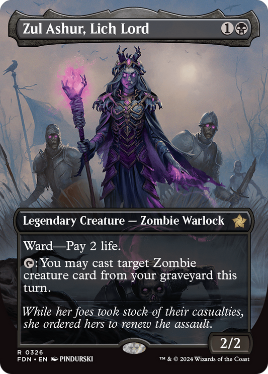 Zul Ashur, Lich Lord (FDN) #326 [EN/N] s/o