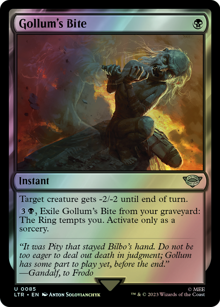 Gollum's Bite (LTR) #85 [EN/F]