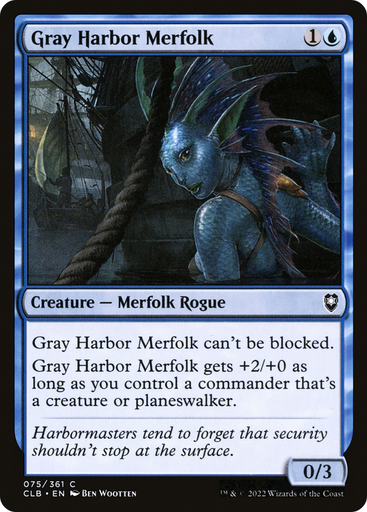 Gray Harbor Merfolk (CLB) #75 [EN/N]